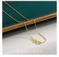 18K Gold Plated Necklaces - 1-Stop Discount Shop