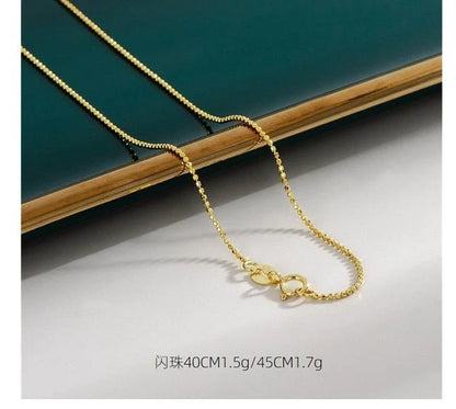 18K Gold Plated Necklaces - 1-Stop Discount Shop