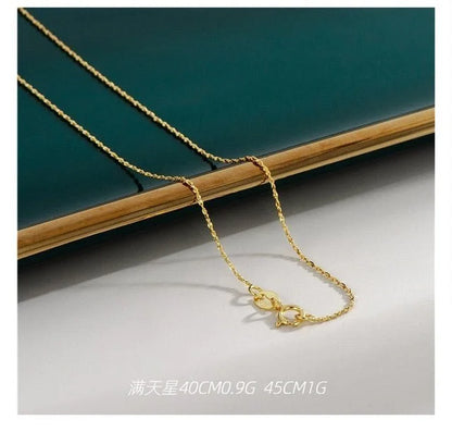 18K Gold Plated Necklaces - 1-Stop Discount Shop