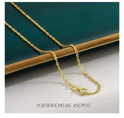 18K Gold Plated Necklaces - 1-Stop Discount Shop