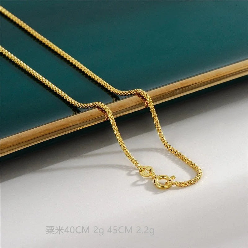 18K Gold Plated Necklaces - 1-Stop Discount Shop