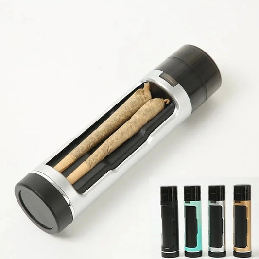 3 In 1 Tobacco Grinder Cigarettes Case - 1-Stop Discount Shop