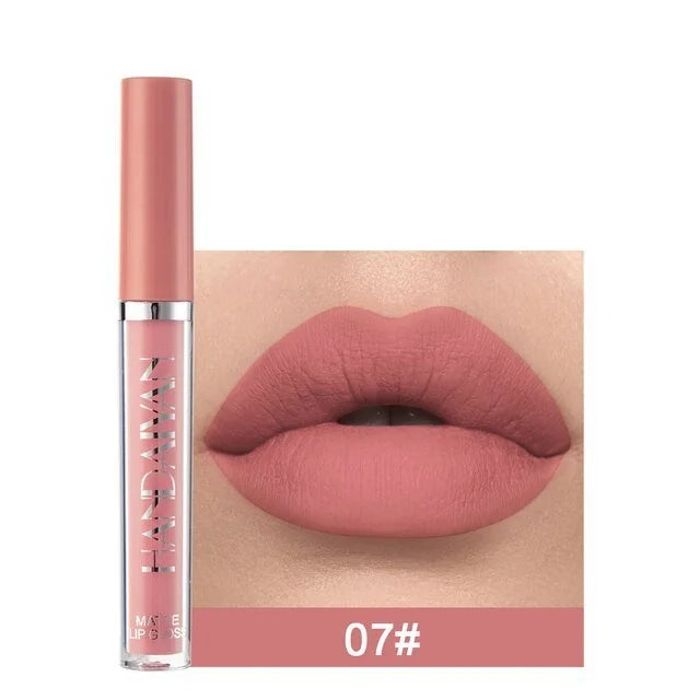 6PC Matte Velvet Lip Gloss Set - 1-Stop Discount Shop