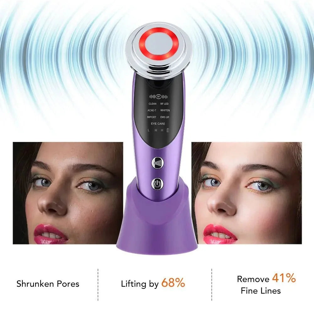 7 in 1 Face Lift Device Facial Massager - 1-Stop Discount Shop