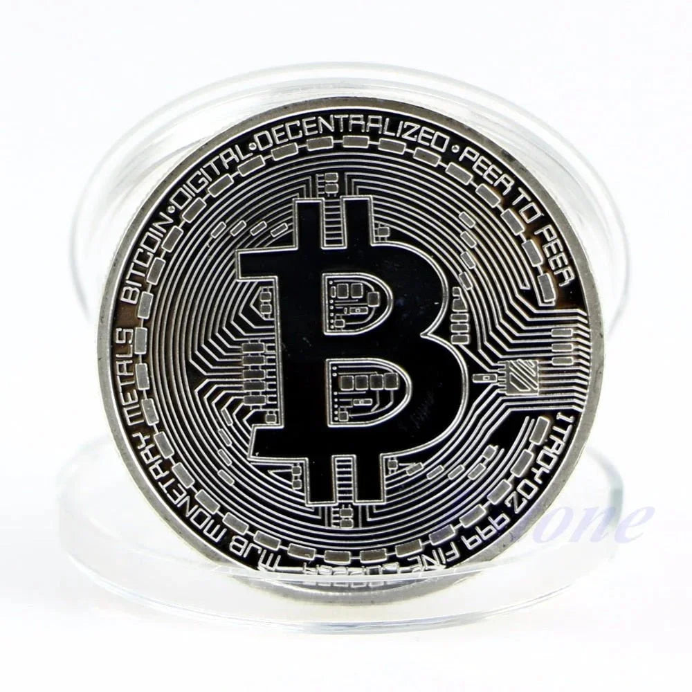 Bitcoin 24k Gold Plated Token - 1-Stop Discount Shop