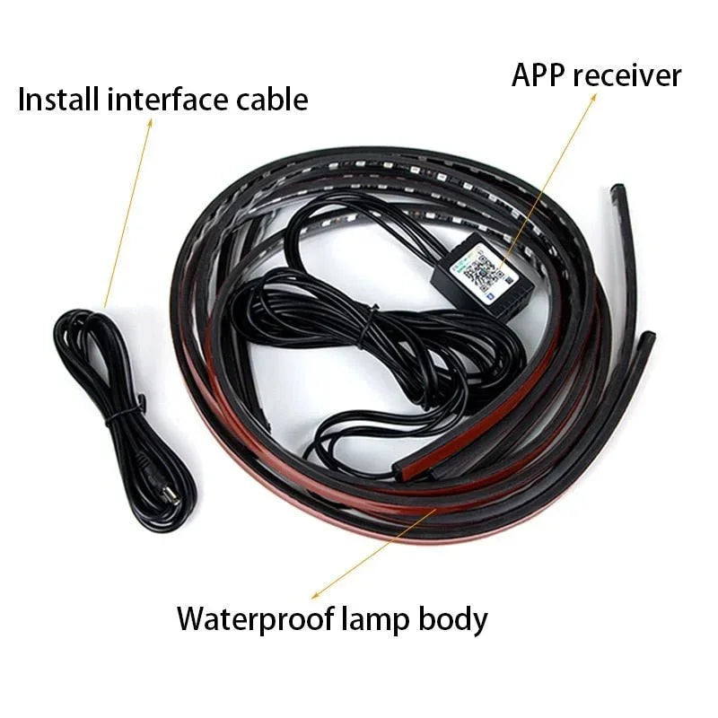 Car Flexible Ambient Atmosphere Lamp - 1-Stop Discount Shop