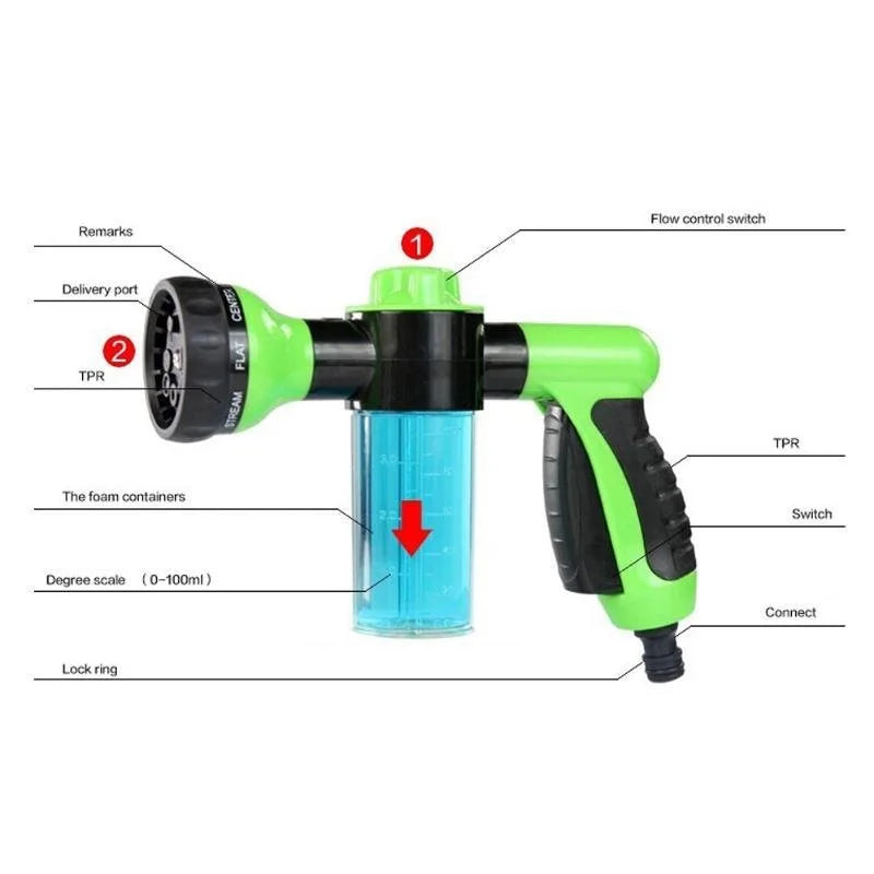 Car Foam Wash Gun - 1-Stop Discount Shop