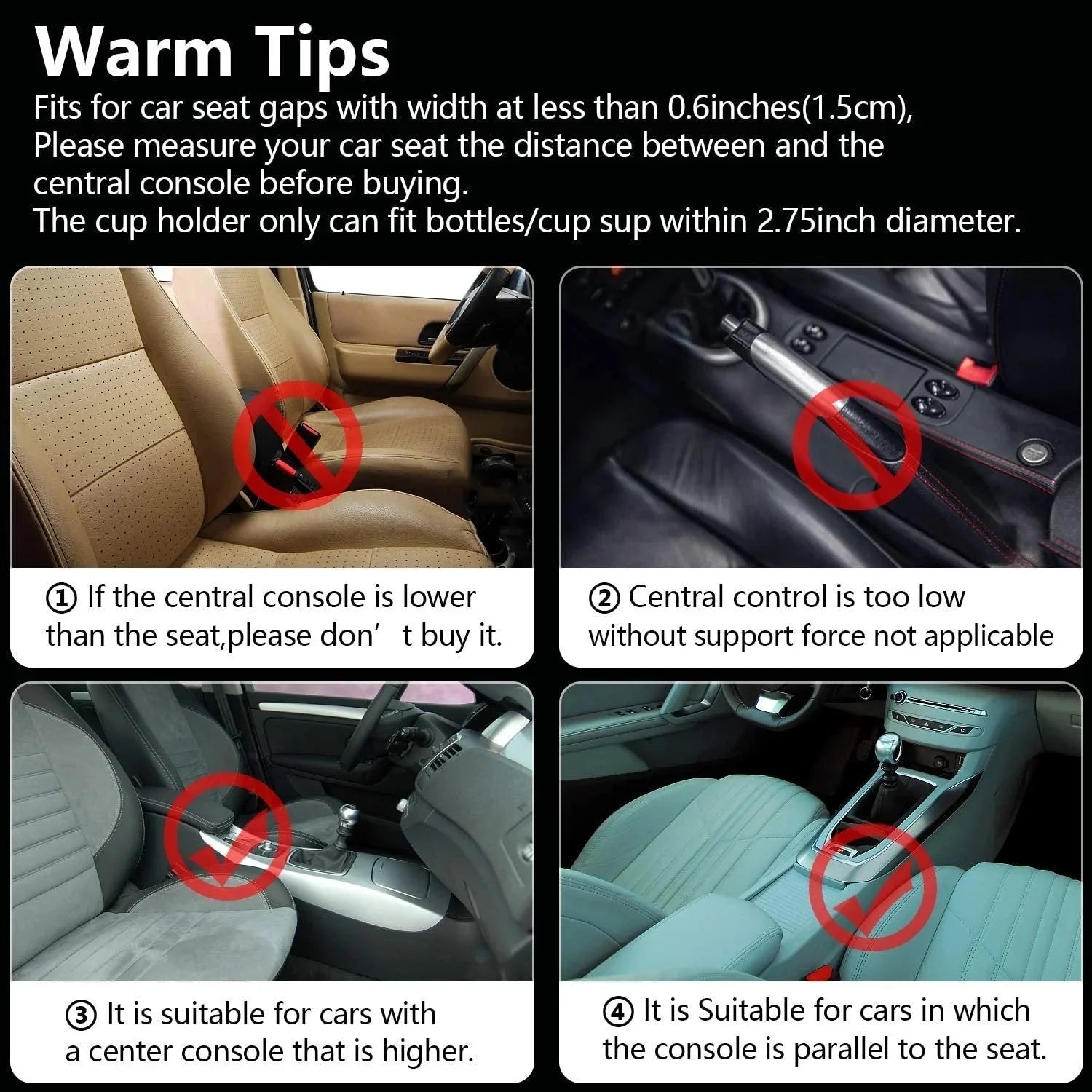 Car Seat Gap Slit - 1-Stop Discount Shop