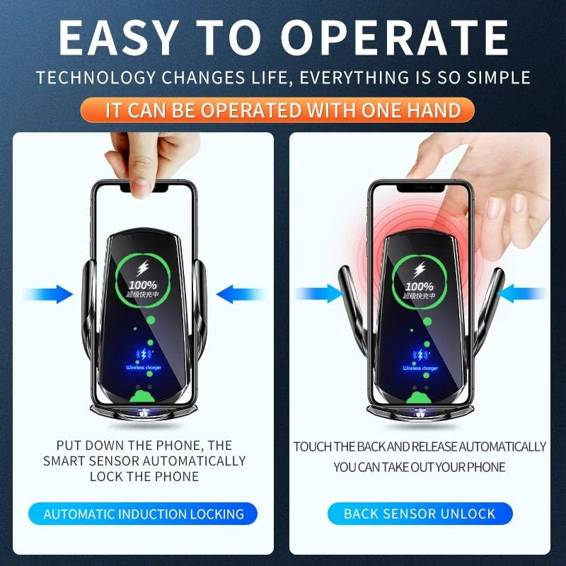 Car Wireless Charger - 1-Stop Discount Shop