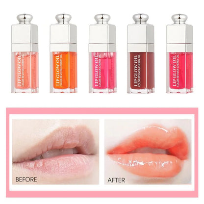 Clear Fashion Crystal Jelly Moisturizing Lip Oil - 1-Stop Discount Shop