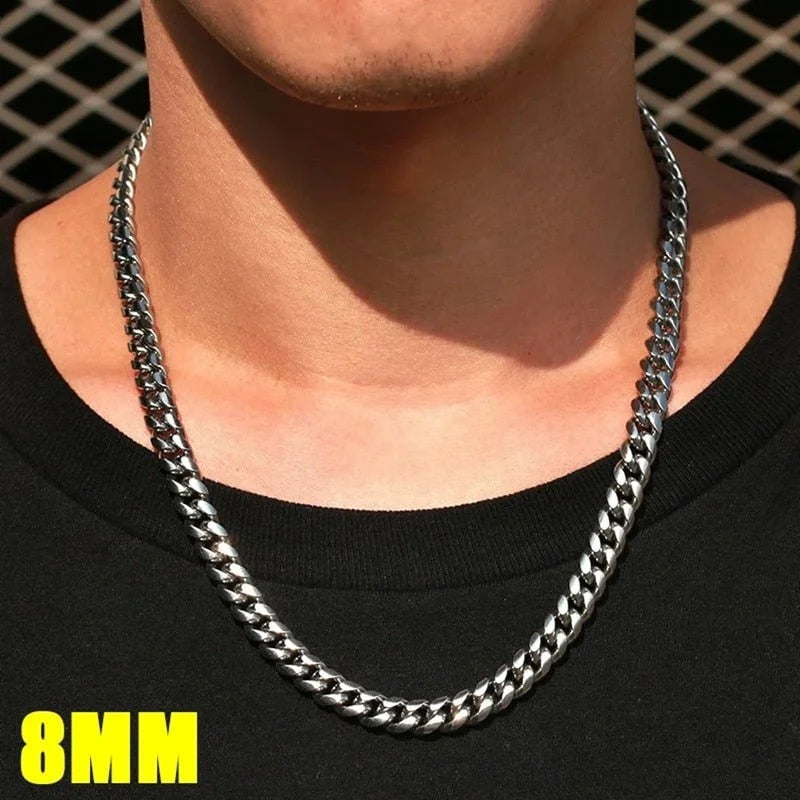 Daily Wearing Cuban Link Chain Choker - 1-Stop Discount Shop