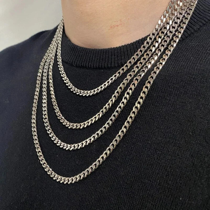 Daily Wearing Cuban Link Chain Choker - 1-Stop Discount Shop