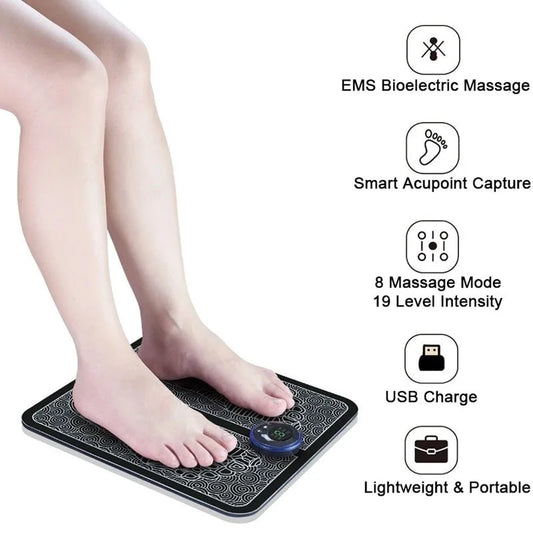 Electric EMS Foot Massager Pad - 1-Stop Discount Shop