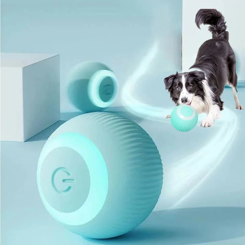 Electric Self-Moving Ball Dog Toy - 1-Stop Discount Shop