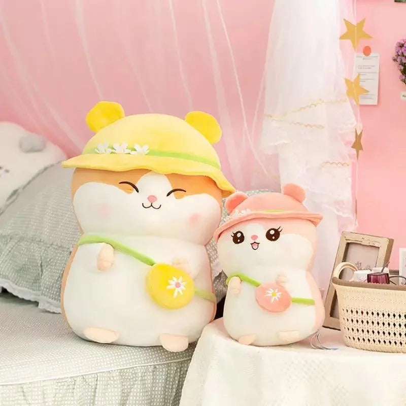 Giant Kawaii Hamster Plush Toy - 1-Stop Discount Shop