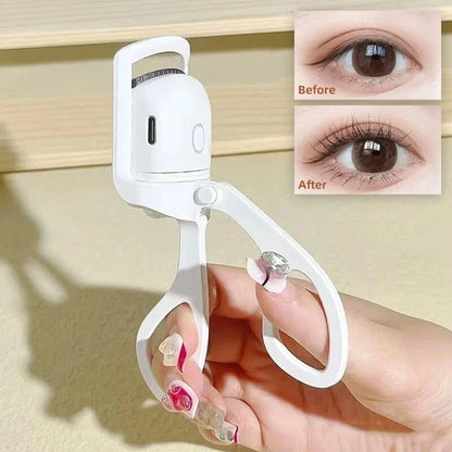 Heated Eyelash Curler Rechargeable - 1-Stop Discount Shop