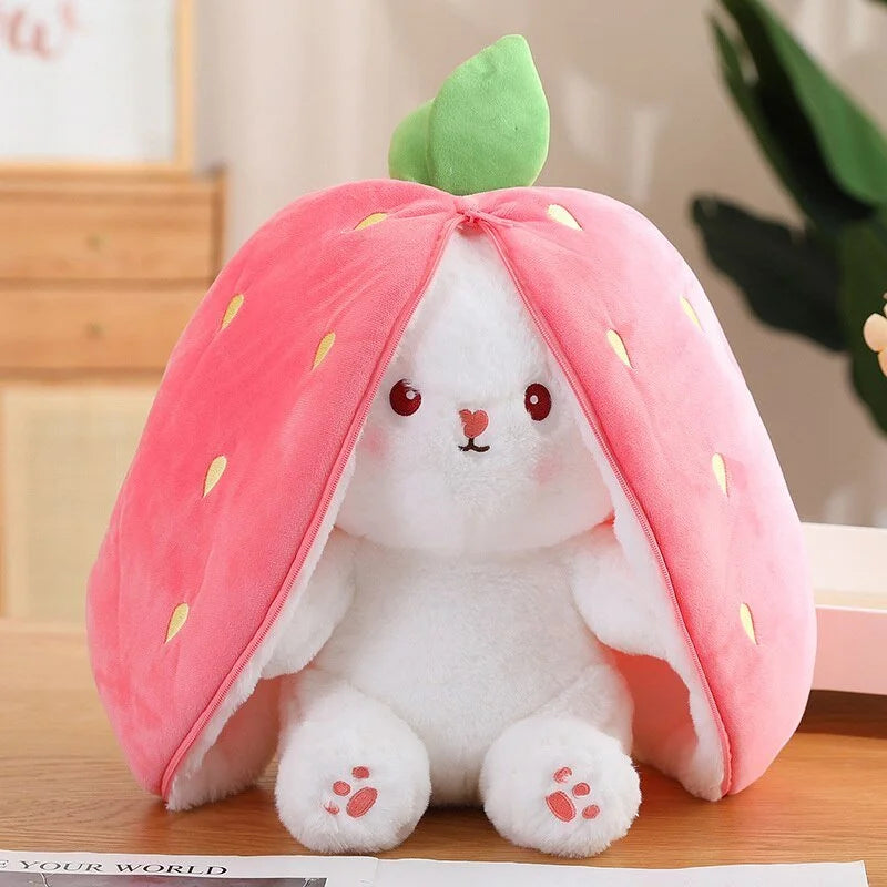 Kawaii Fruit Bunny Plush Doll - 1-Stop Discount Shop