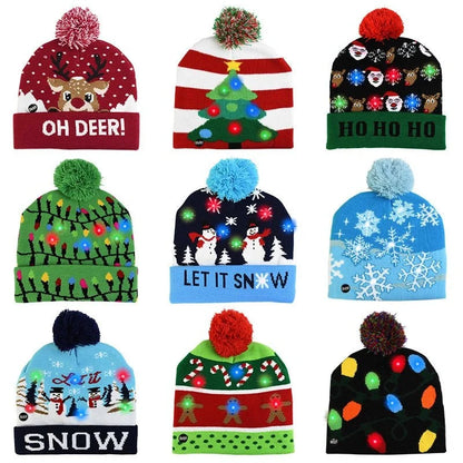 LED Christmas Beanie - 1-Stop Discount Shop