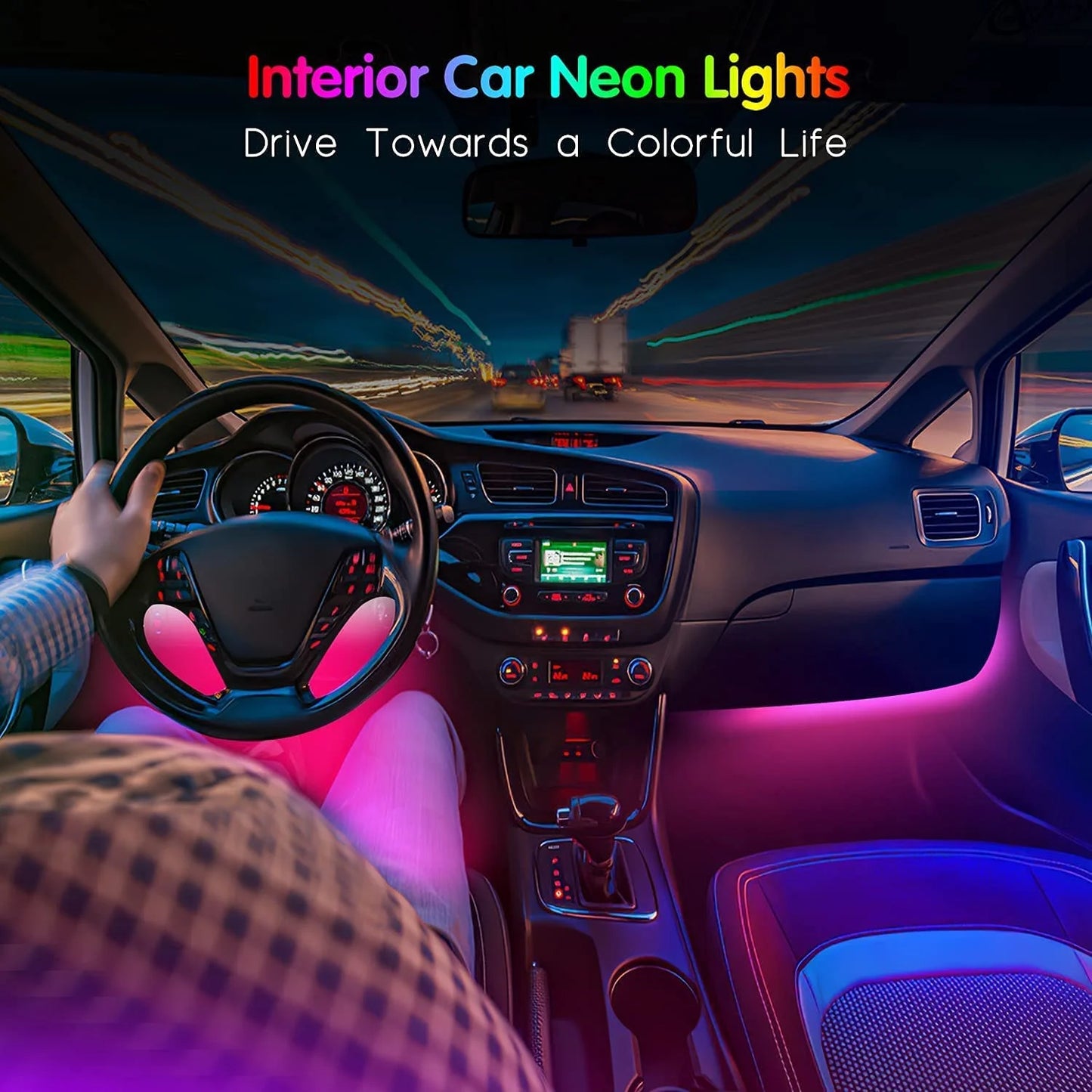 LED Interior Car Neon Lights - 1-Stop Discount Shop