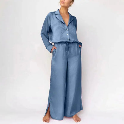 Loose Fit Pajama Set - 1-Stop Discount Shop