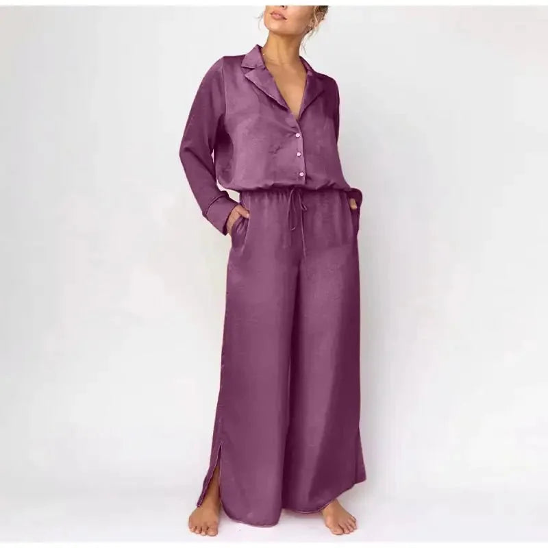 Loose Fit Pajama Set - 1-Stop Discount Shop