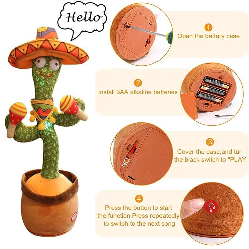 Lovely Talking - Dancing Cactus - 1-Stop Discount Shop