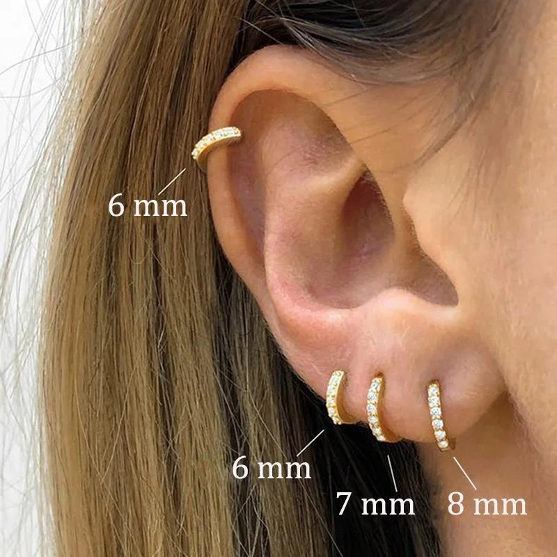 Minimalist Hoop Earrings - 1-Stop Discount Shop