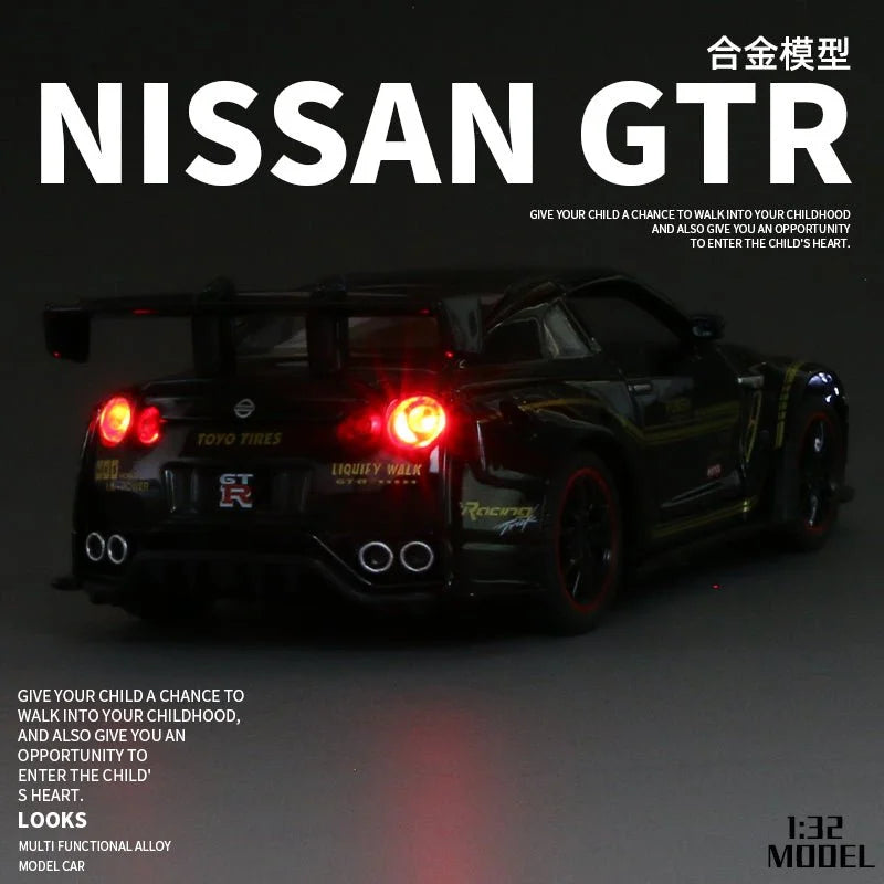 NISSAN GTR Car Metal Toy - 1-Stop Discount Shop