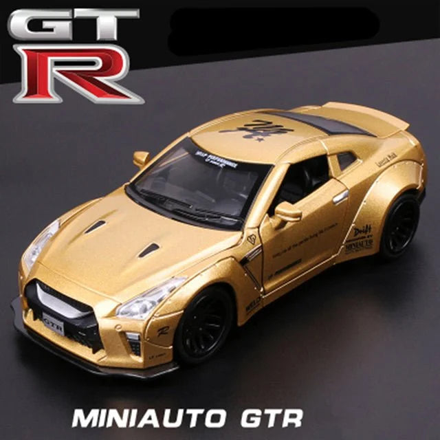 NISSAN GTR Car Metal Toy - 1-Stop Discount Shop