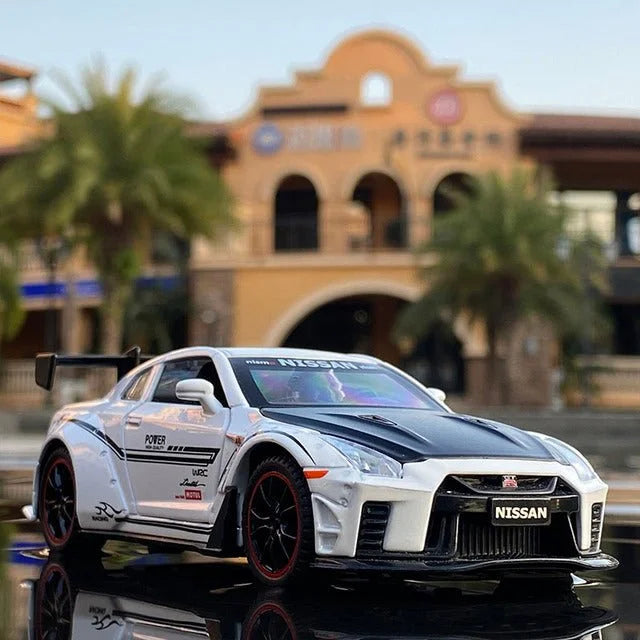 NISSAN GTR Car Metal Toy - 1-Stop Discount Shop