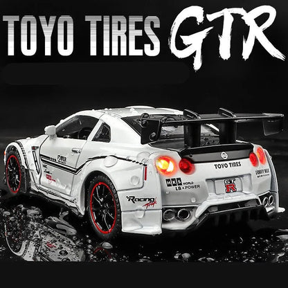 NISSAN GTR Car Metal Toy - 1-Stop Discount Shop