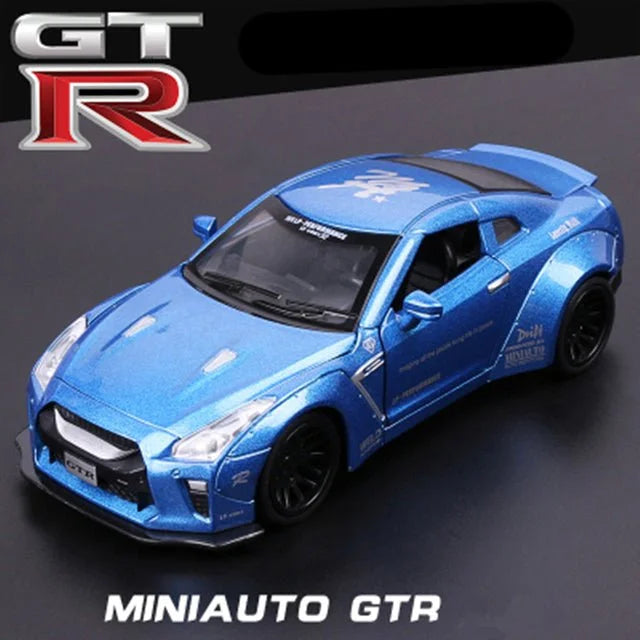 NISSAN GTR Car Metal Toy - 1-Stop Discount Shop