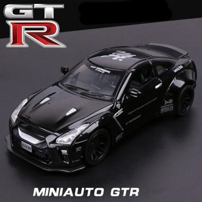 NISSAN GTR Car Metal Toy - 1-Stop Discount Shop