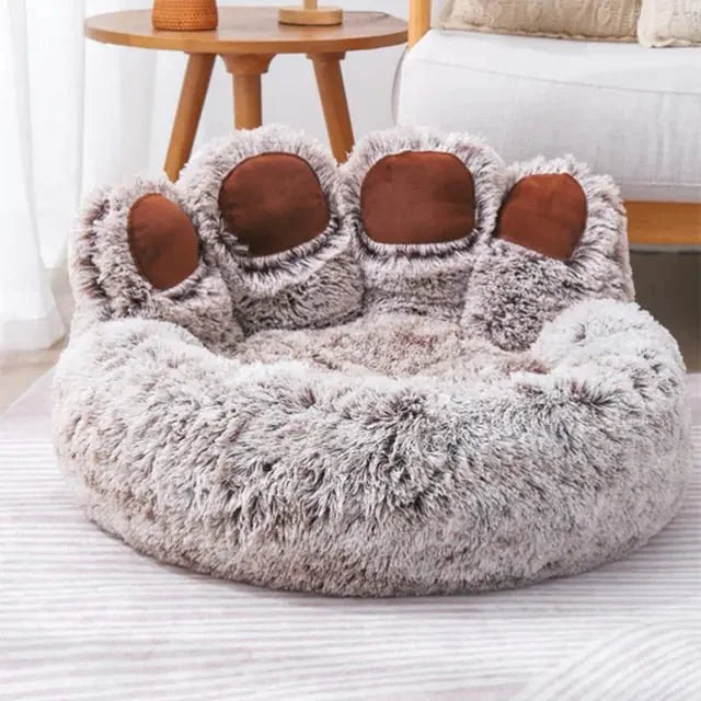 Pet Bear Paw Shape House Bed - 1-Stop Discount Shop