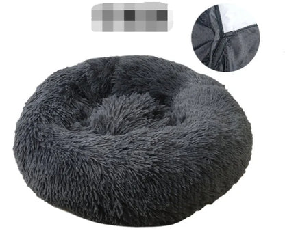 Pet Dog Bed Comfortable Donut Cuddler - 1-Stop Discount Shop