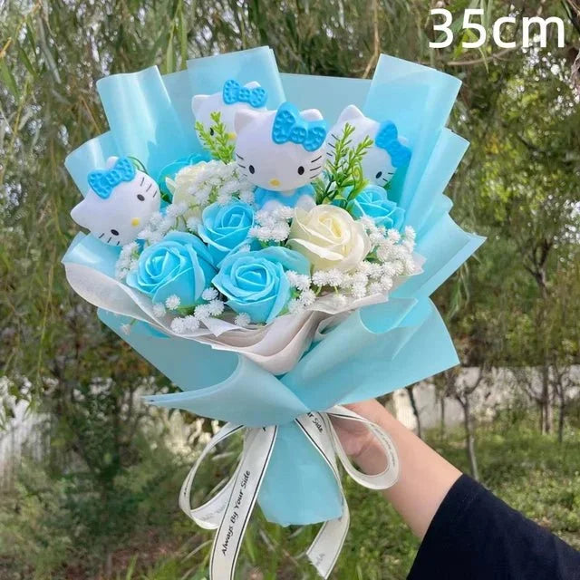 Plush Dolls  Flower Bouquet - 1-Stop Discount Shop