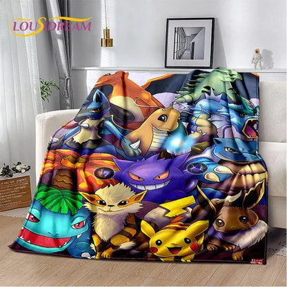 Pokemon Soft Plush Blanket - 1-Stop Discount Shop