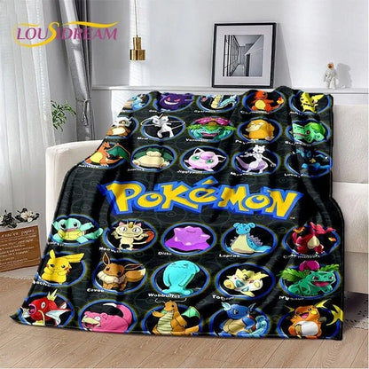 Pokemon Soft Plush Blanket - 1-Stop Discount Shop