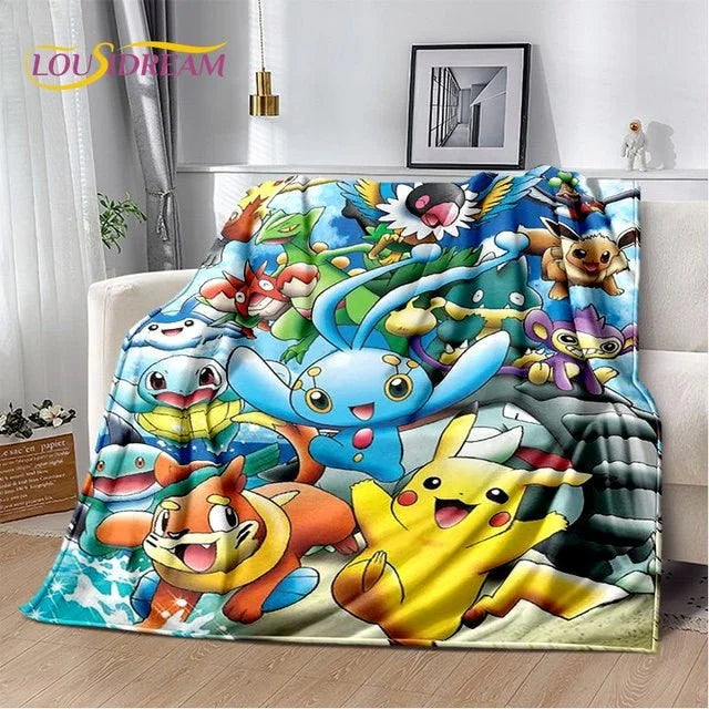 Pokemon Soft Plush Blanket - 1-Stop Discount Shop