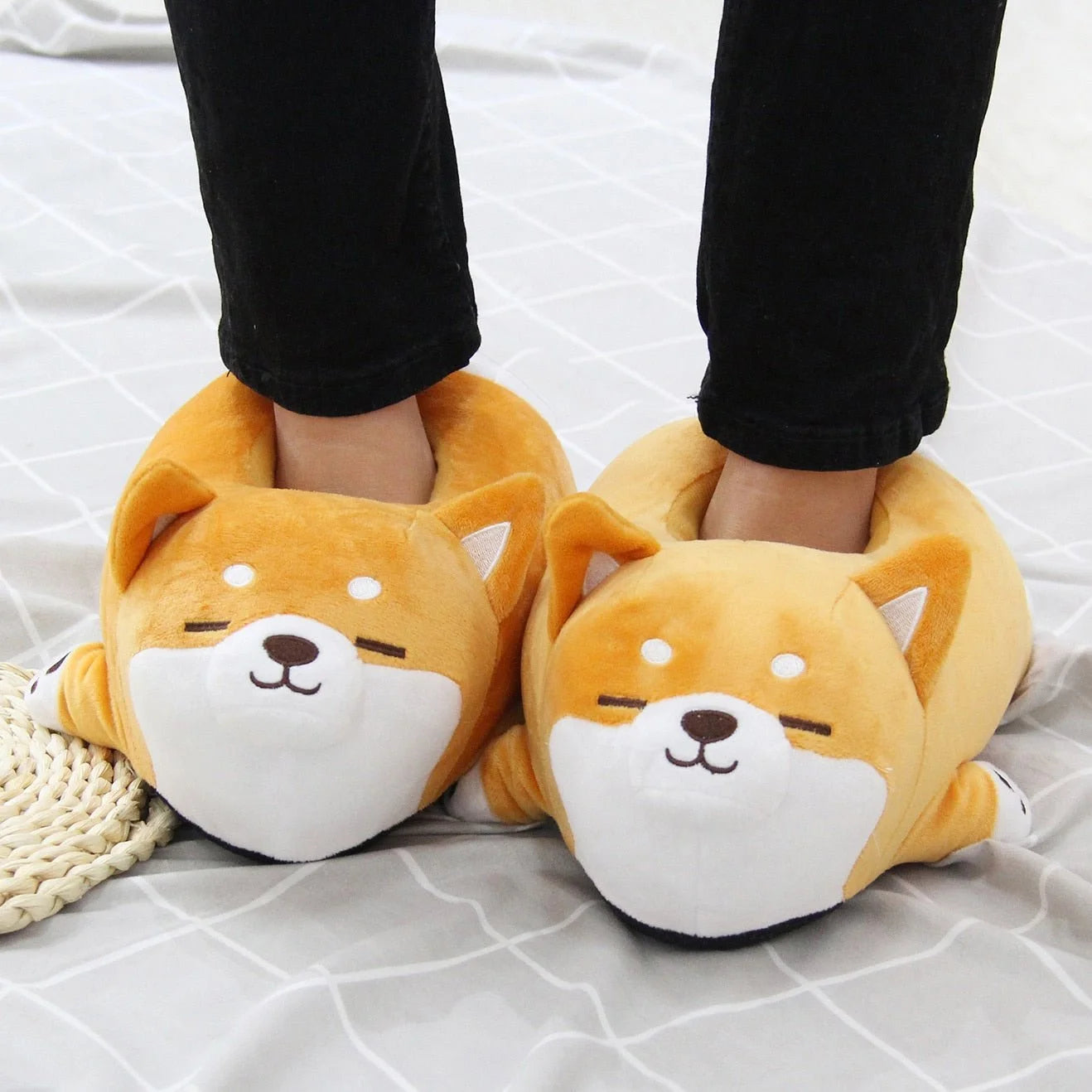 Puppy Home Plush Slippers - 1-Stop Discount Shop