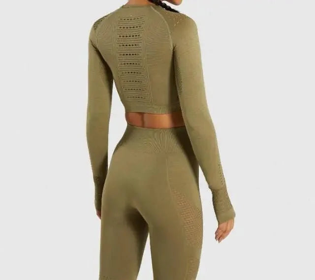 Seamless Women Yoga Set - 1-Stop Discount Shop