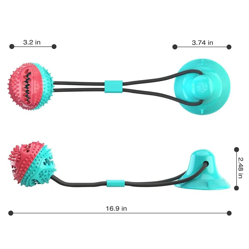 Silicone Suction Cup Dog Toy - 1-Stop Discount Shop