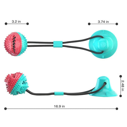 Silicone Suction Cup Dog Toy - 1-Stop Discount Shop