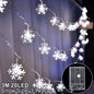 Snowflakes LED Christmas Lights - 1-Stop Discount Shop