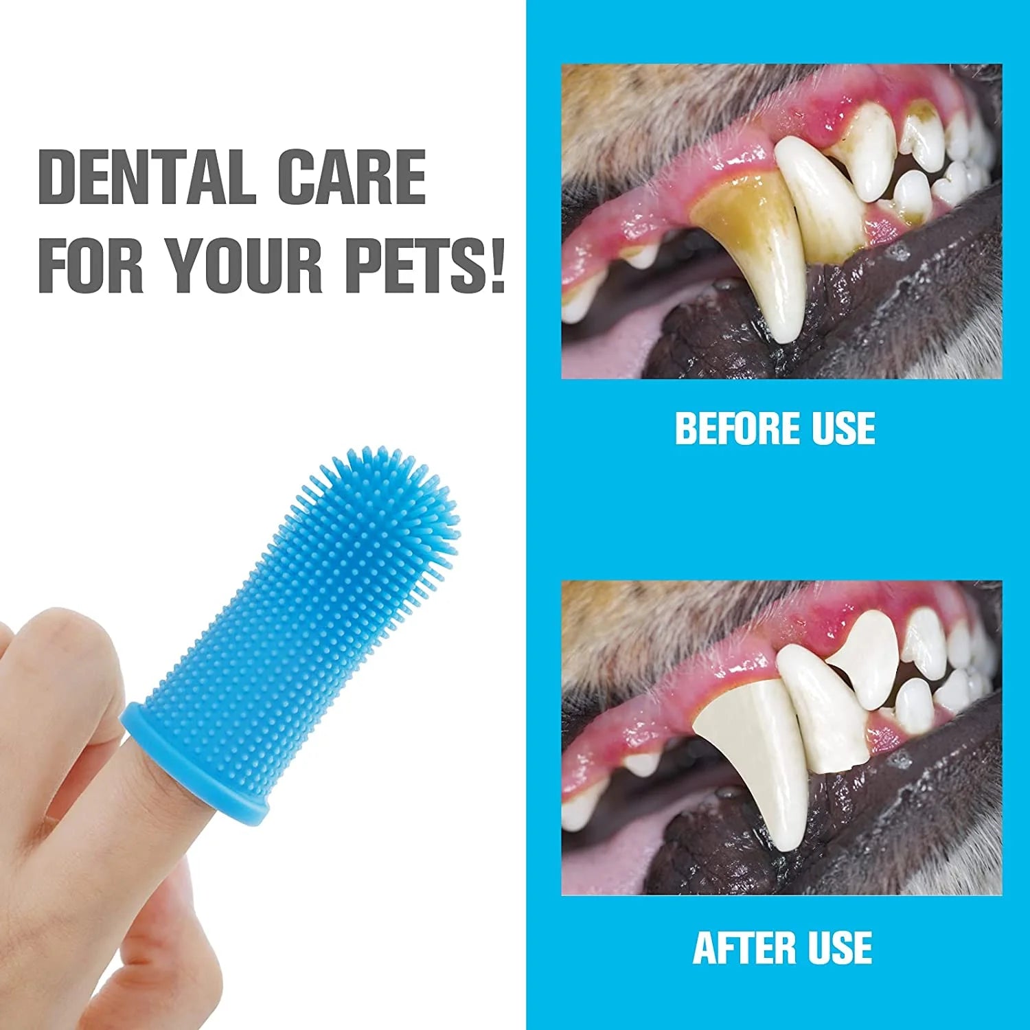 Super Soft Dog Toothbrush - 1-Stop Discount Shop