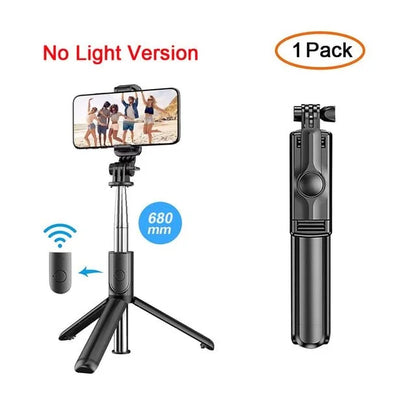 Wireless Bluetooth Selfie Stick Tripod - 1-Stop Discount Shop