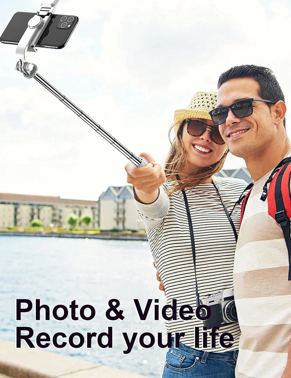 Wireless Bluetooth Selfie Stick Tripod - 1-Stop Discount Shop