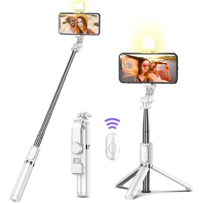 Wireless Bluetooth Selfie Stick Tripod - 1-Stop Discount Shop