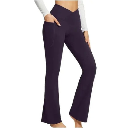 Yoga Flare Leggings - 1-Stop Discount Shop